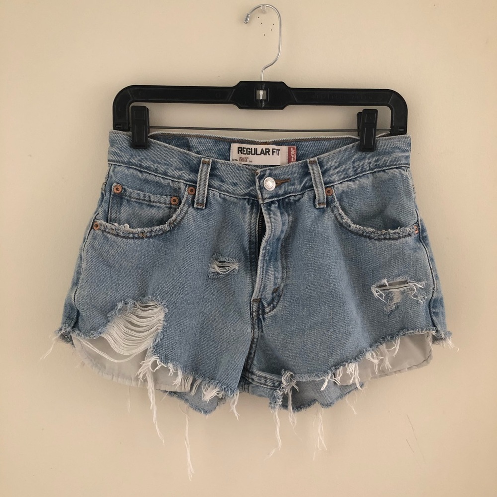 High waist VINTAGE 505 Levi cutoffs W 30/ L 30